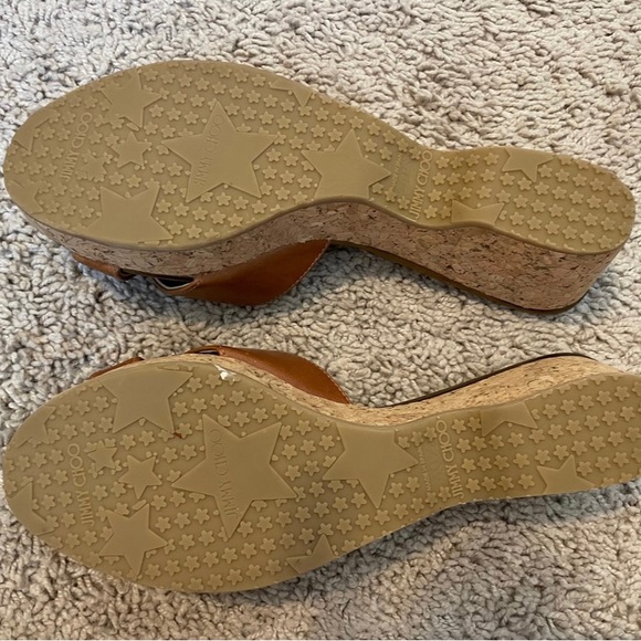 Jimmy Choo Pandora Wedges Sandals (40.5) - Picture 5 of 6